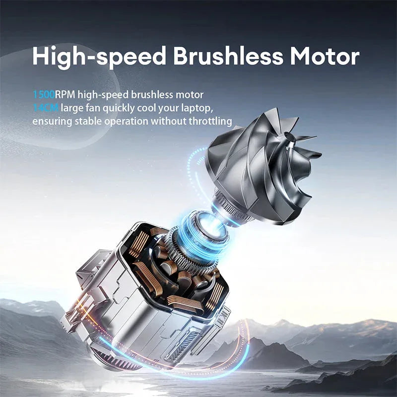 14cm Dual Fans Laptop Cooler™ - RS Store
