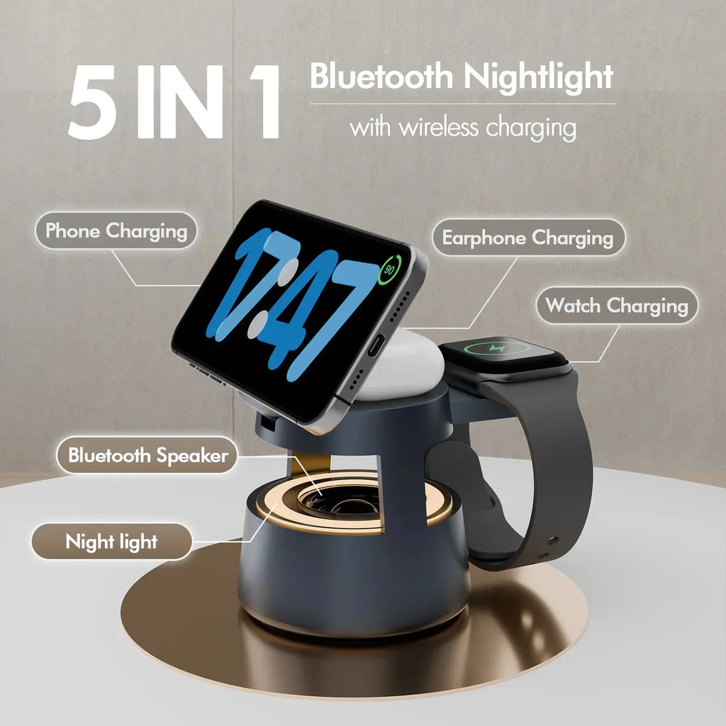 4 in 1 Wireless Charging Station Magnetic 15W Fast Charger™ - RS Store