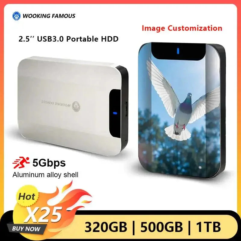 Portable HDD External Hard Drive Disk 320GB 500GB 1TB USB3.0™ - RS Store
