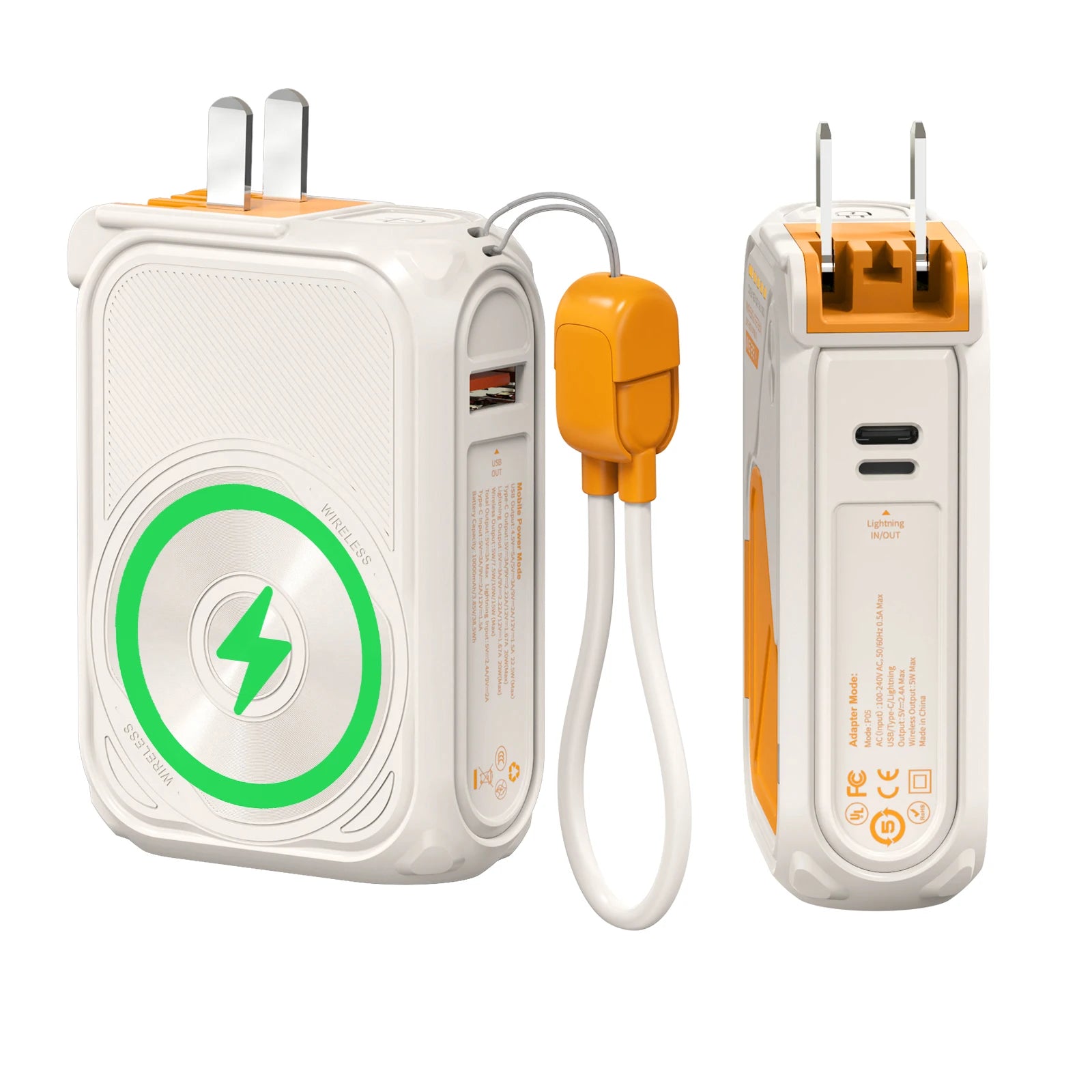 10000mAh Magnetic Wireless Power Bank Prunus™