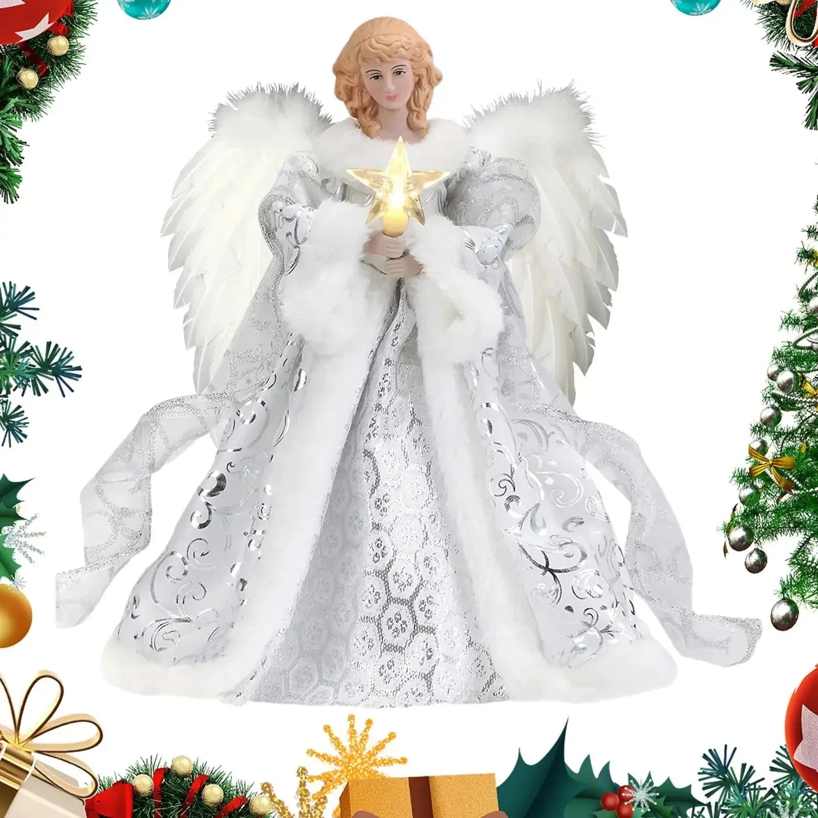 Christmas Tree Topper Angel Tree Topper Light™ - RS Store