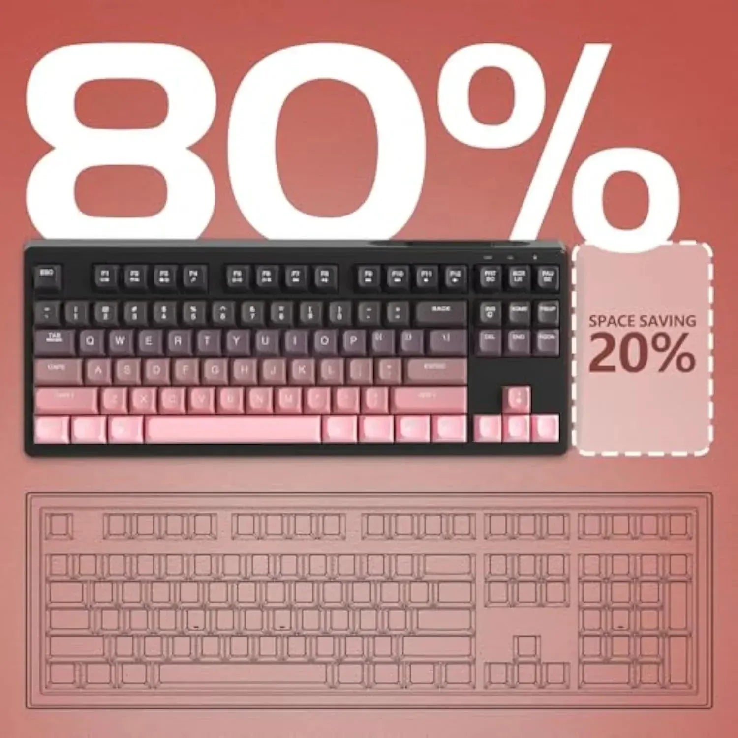 Free Wolf M87 75% Wireless Gaming Keyboard™ - RS Store