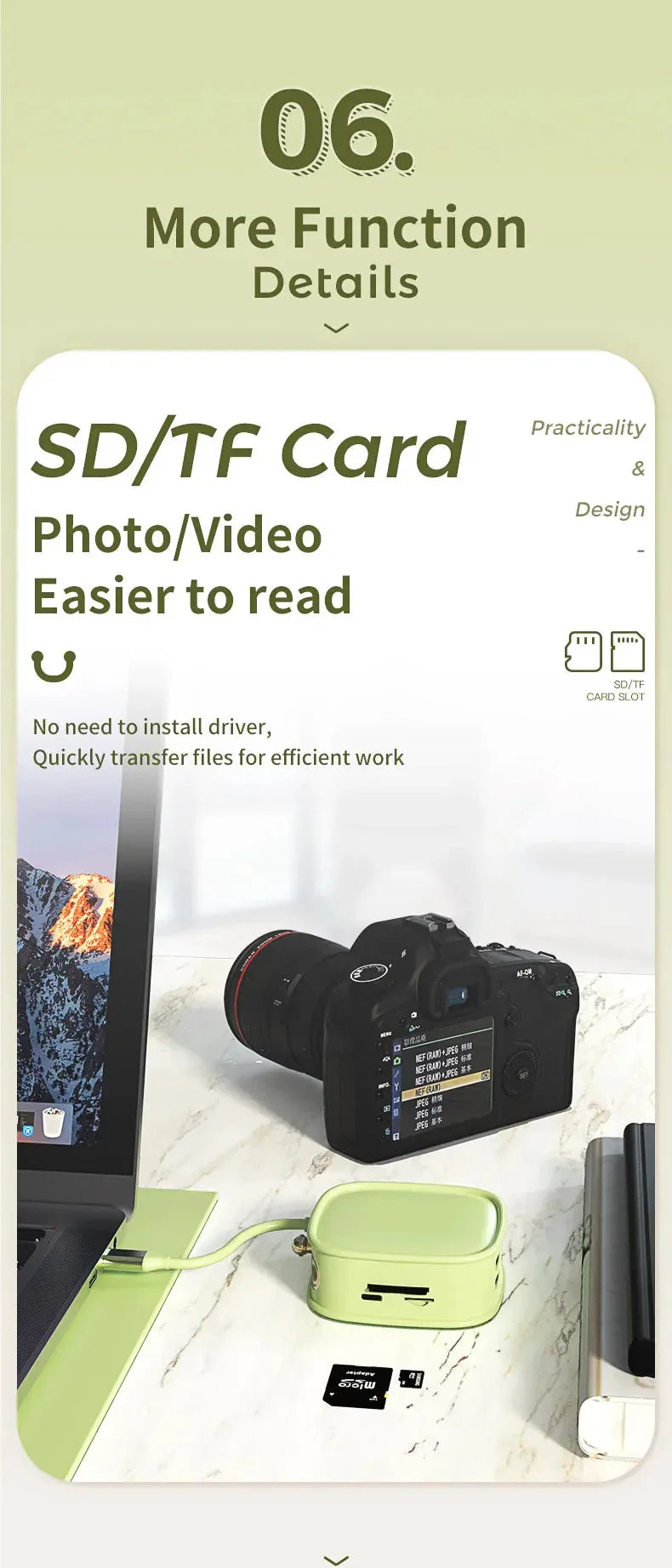 FC&EC USB C HUB Type C Adapter 10 in 1™ - RS Store