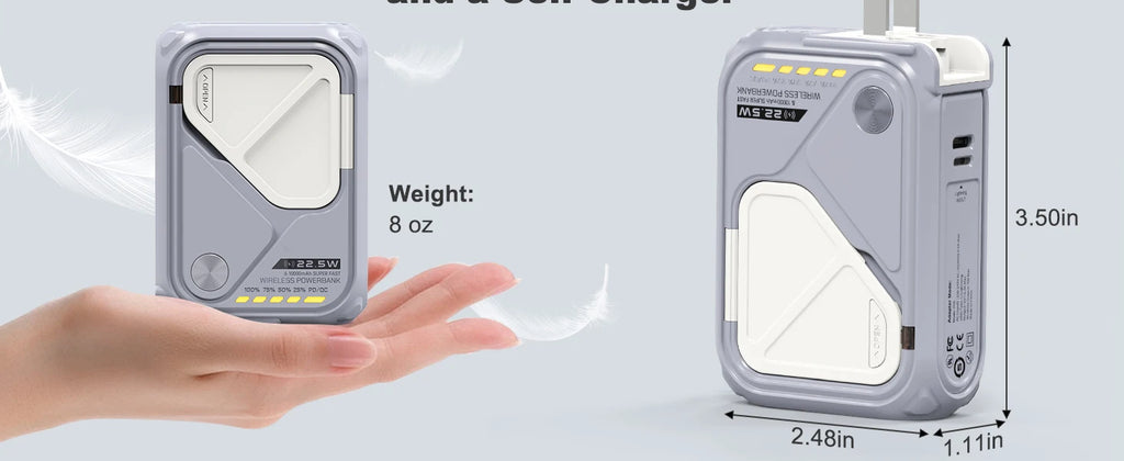 10000mAh Magnetic Wireless Power Bank Prunus™