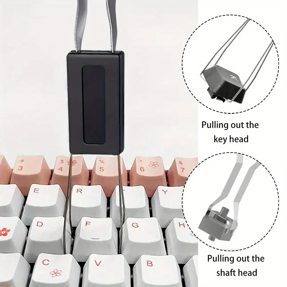 Mechanical Keyboard Keycap Puller Tool Set 4-Piece with Cleaning Brush™ - RS Store