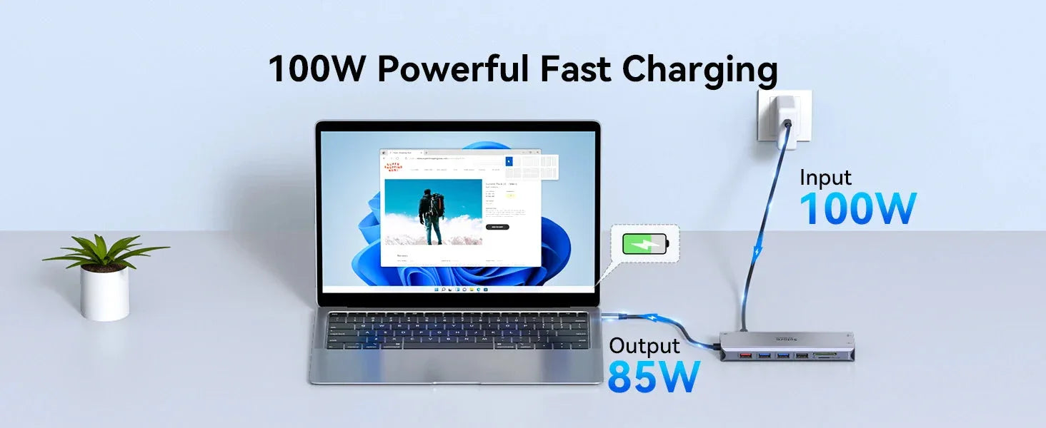 MOKiN USB C HUB 4K 60Hz™ - RS Store