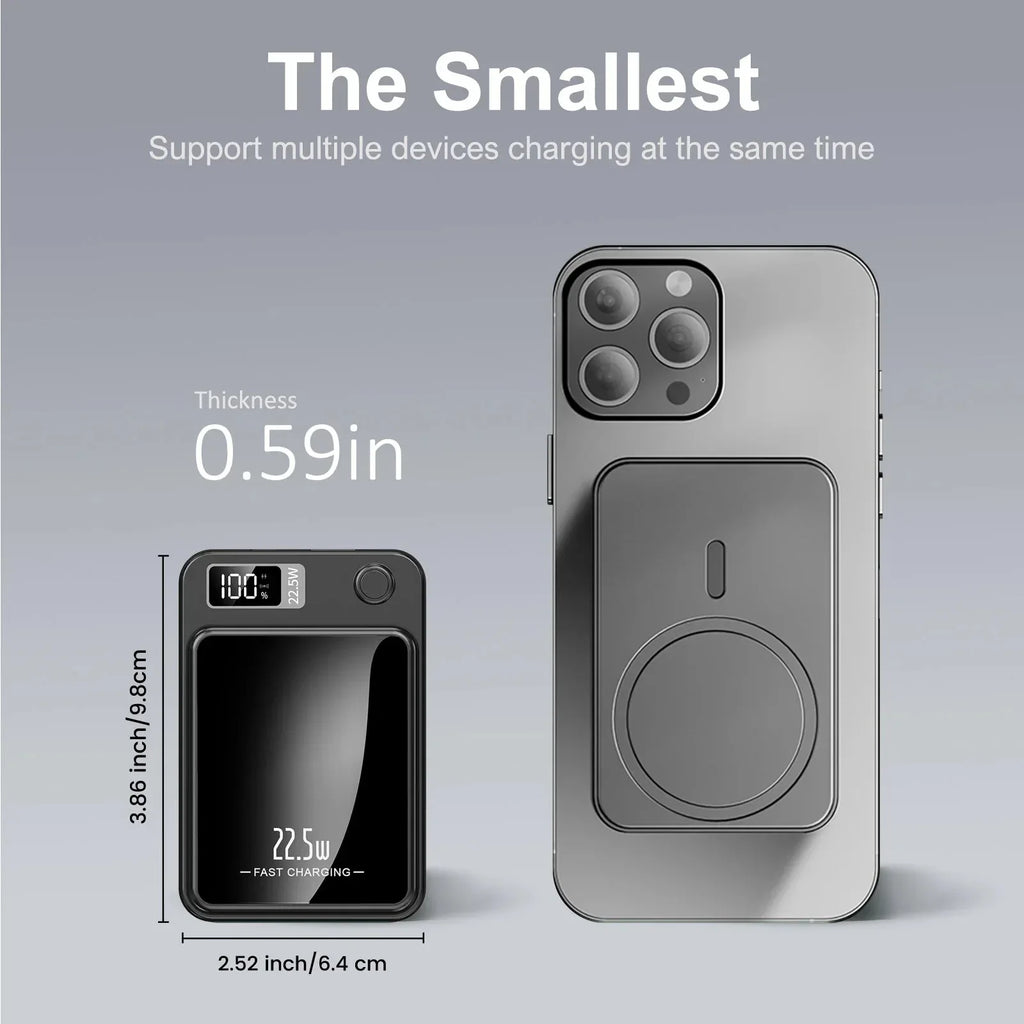 10000mAh Power Bank Magnetic Wireless Charger™ - RS Store