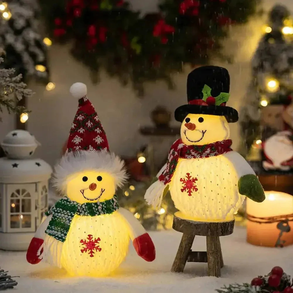 Christmas Glowing Snowman Figurine™ - RS Store