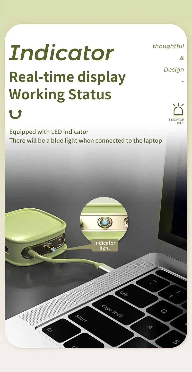 FC&EC USB C HUB Type C Adapter 10 in 1™ - RS Store