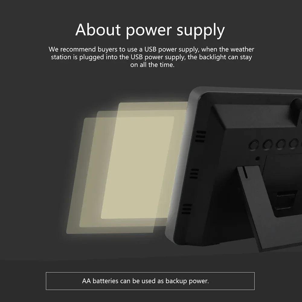 Multifunctional Weather Station Alarm Clock Meterk™ - RS Store