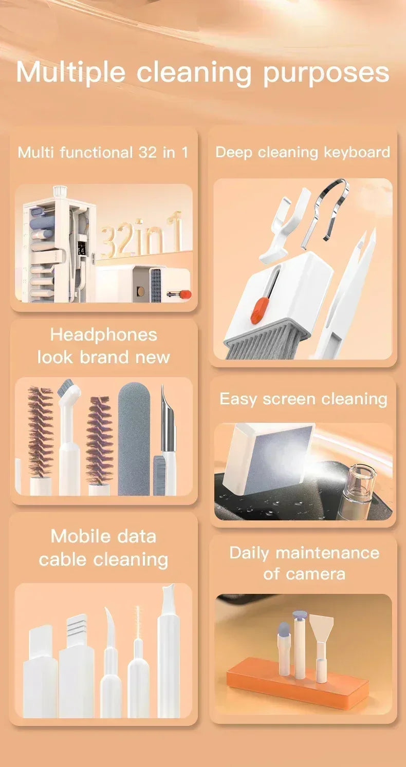 Hellodigi 32 in 1 Keyboard Cleaning Kit™ - RS Store