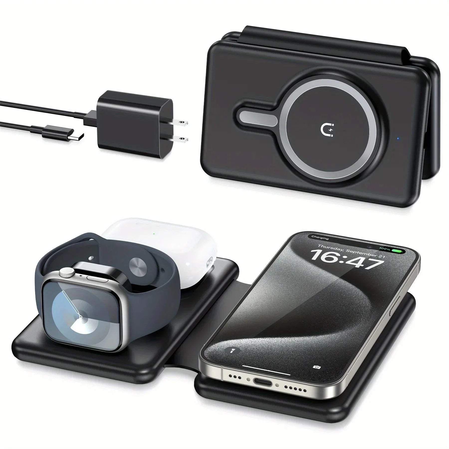 Cell Phone Wireless Charger 3-in-1™ - RS Store