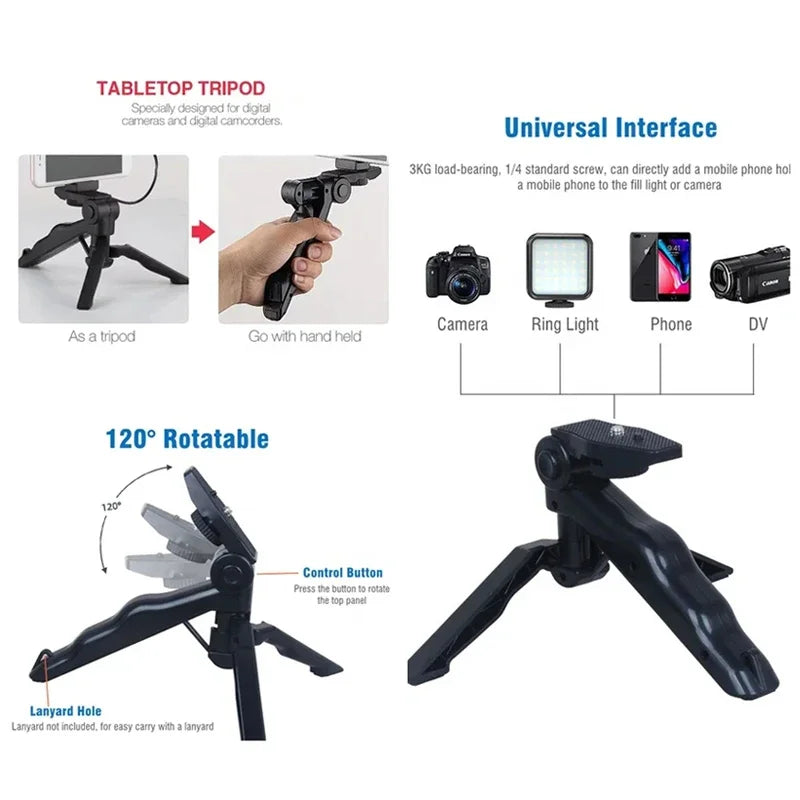 Smartphone Vlogging Kit With Tripod Phone Holder Sttkgzd™