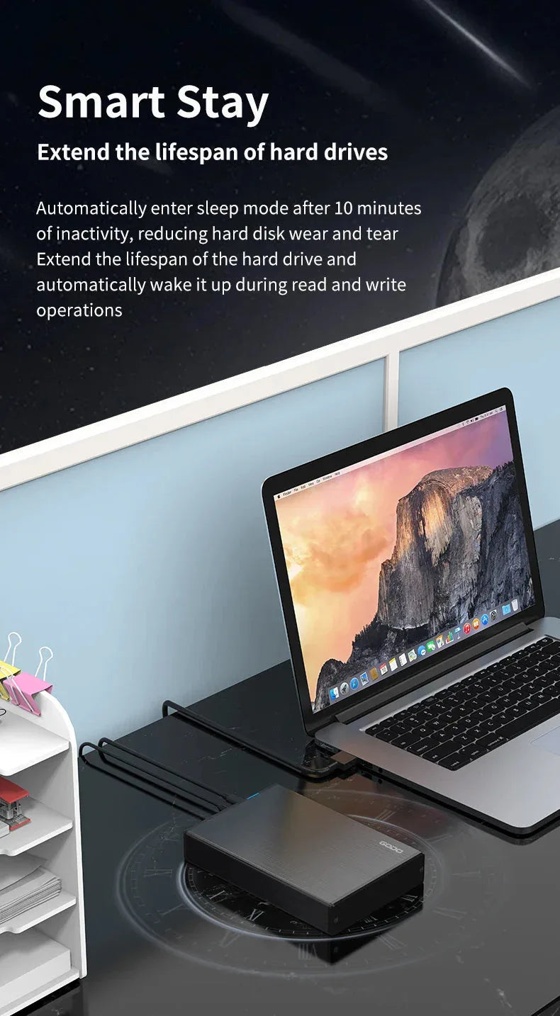 GODO USB 3.0 3.5 Inch SATA HDD SSD External Hard Drive™ - RS Store