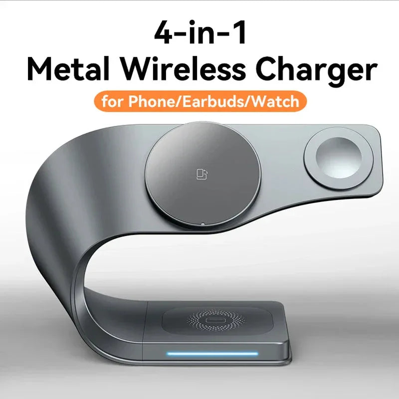 4 in 1 Wireless Charger Crownqu™ - RS Store