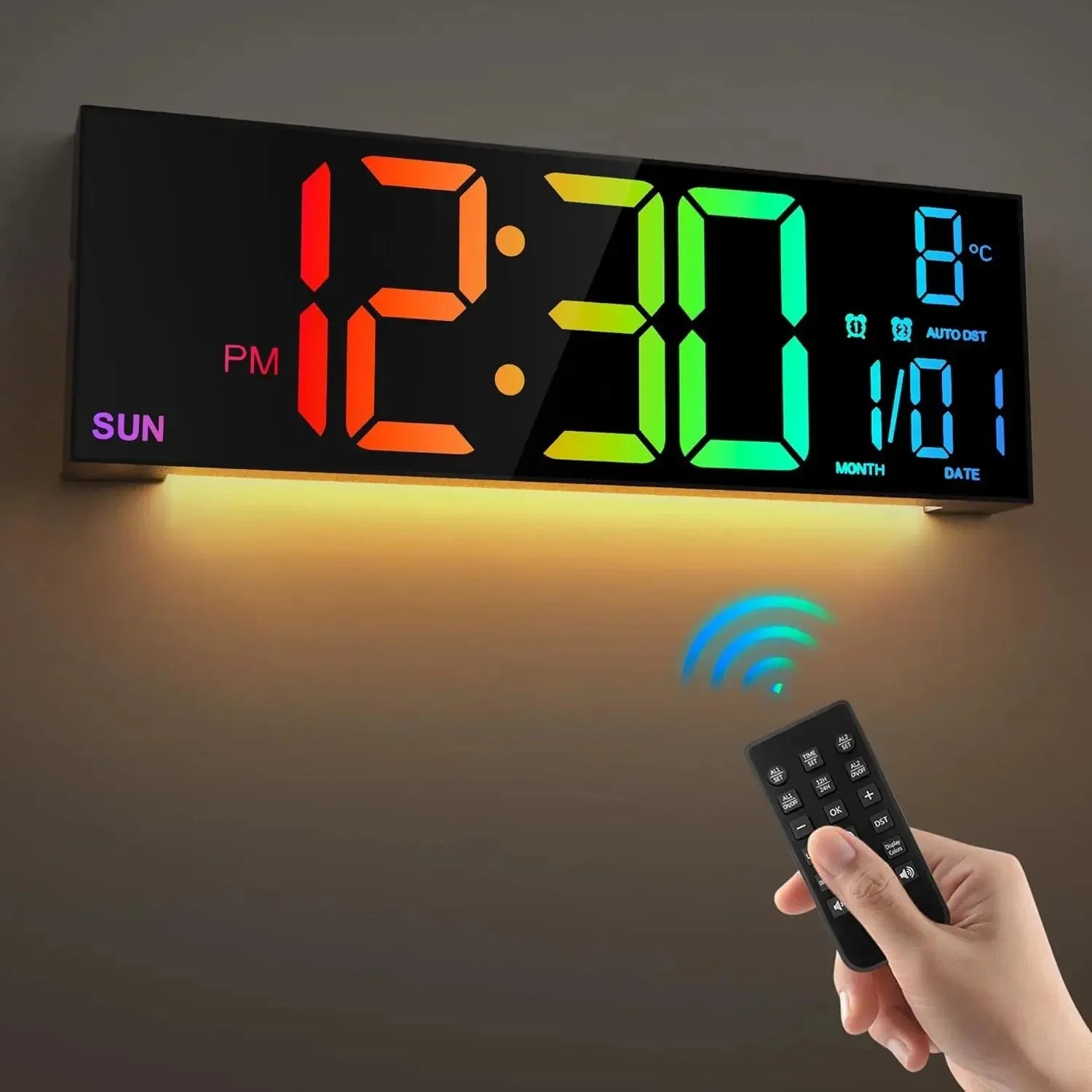 16.2'' Large Digital Wall Clock Cyp™ - RS Store