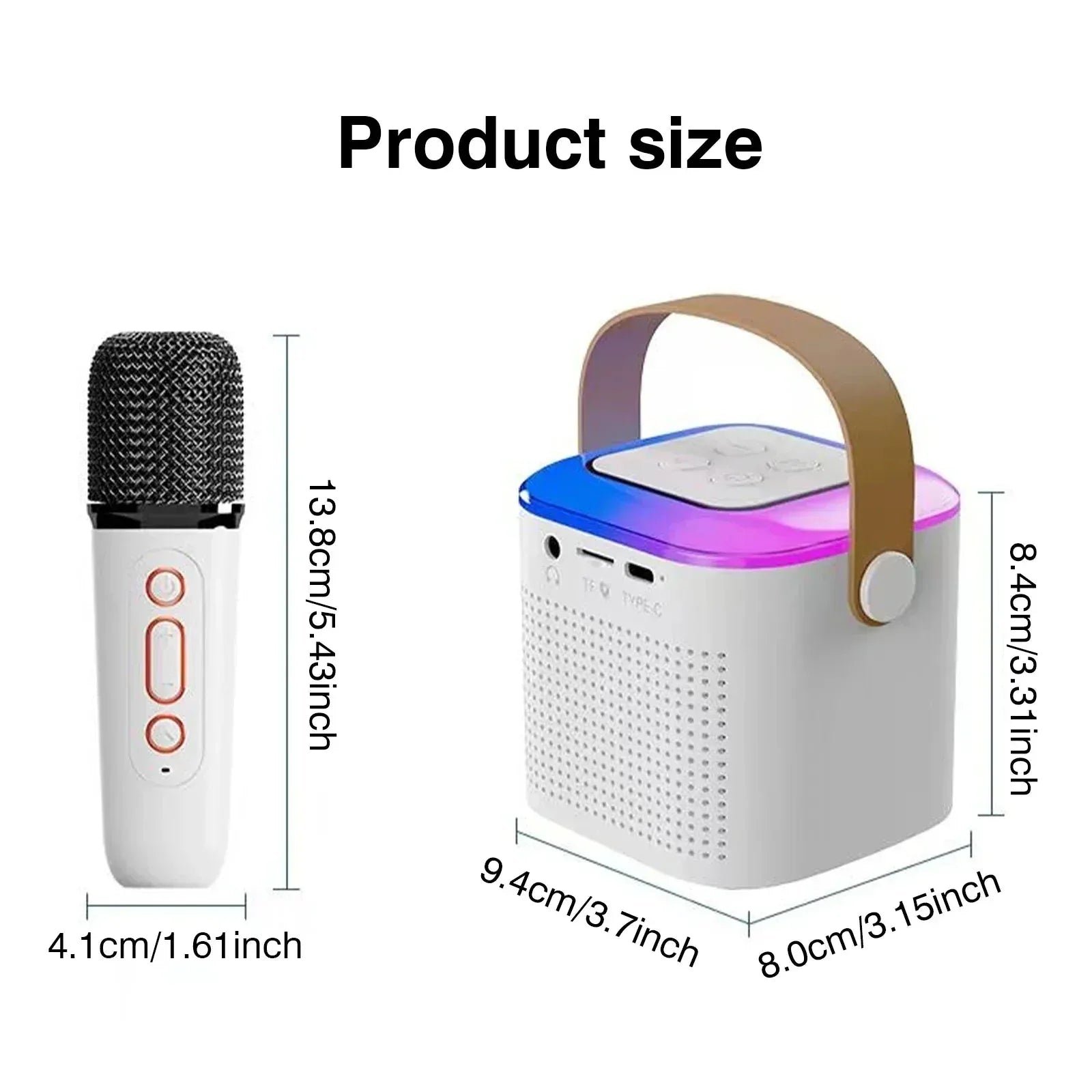 2 Microphones, Variable Pitch Bluetooth Karaoke™ - RS Store