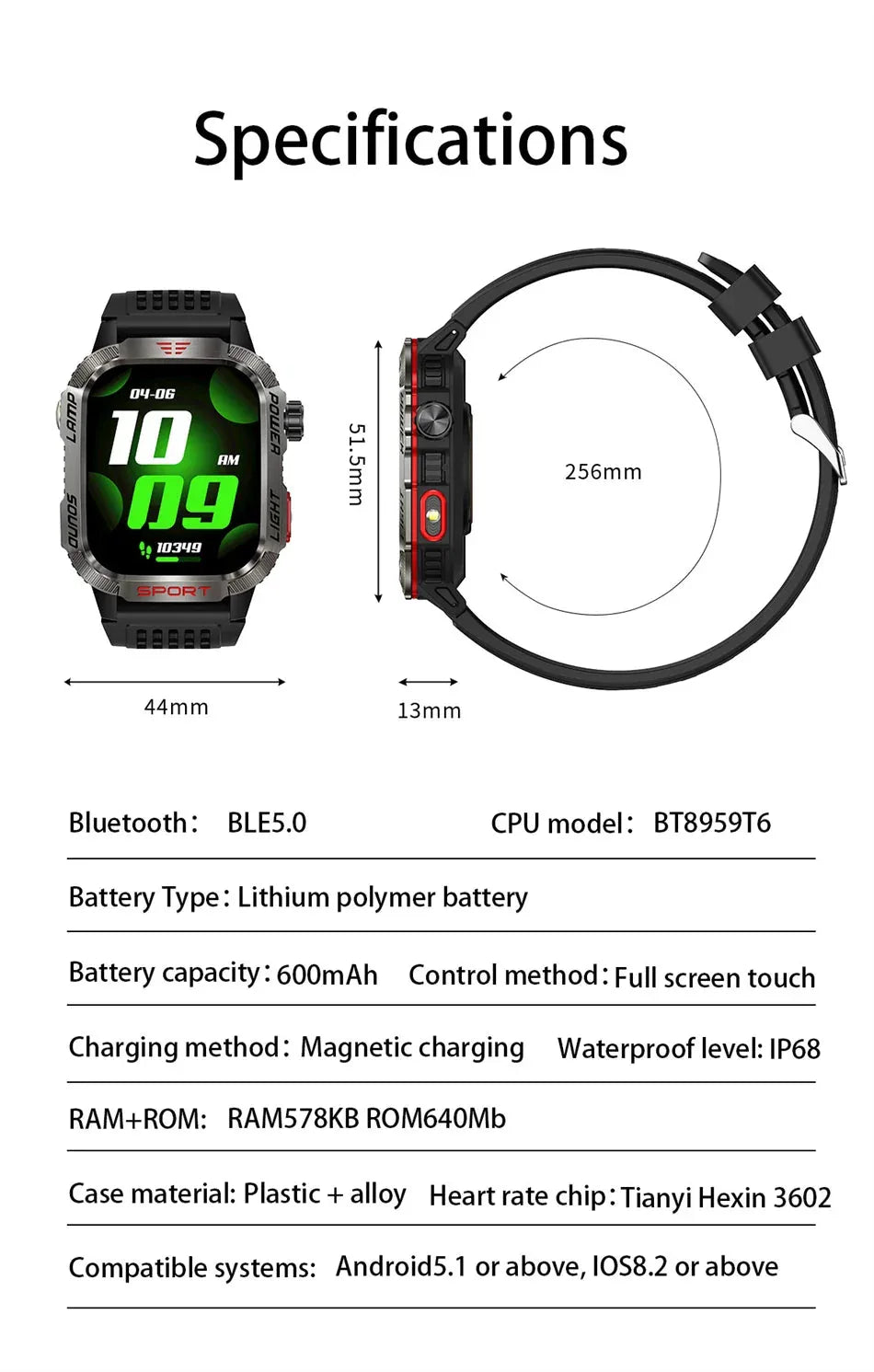 New Military GPS Smart Watch™ - RS Store