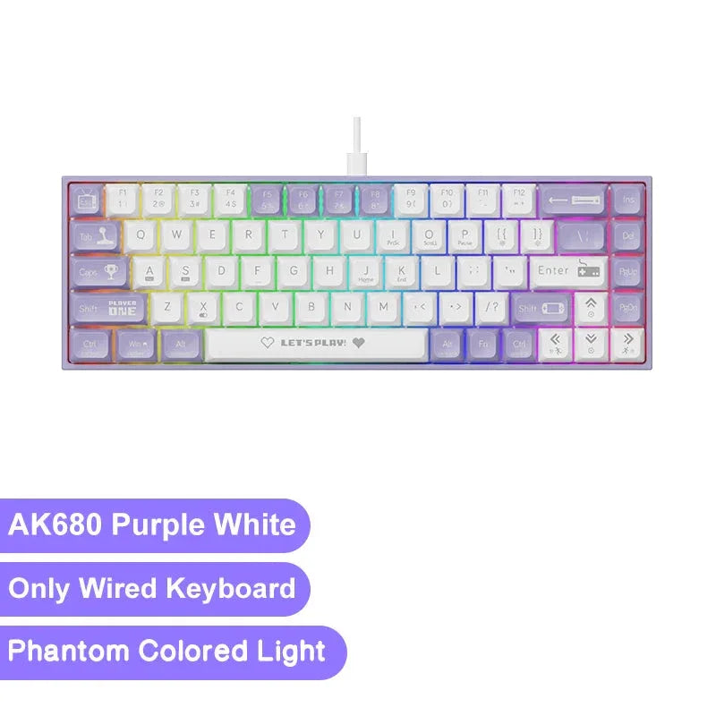 AK680 Gaming Mechanical Keyboard Ajazz™ - RS Store
