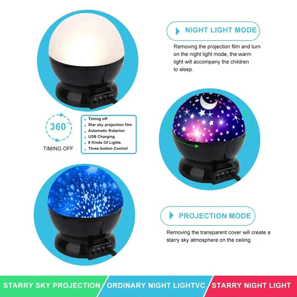 Star Projector Night Light Lamp Hph™ - RS Store
