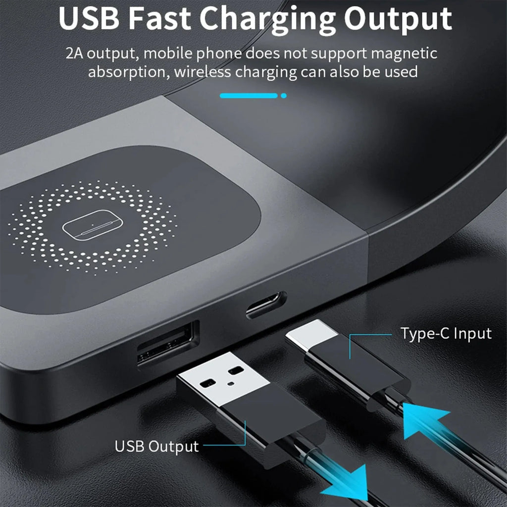 4 in 1 Wireless Charger Crownqu™ - RS Store