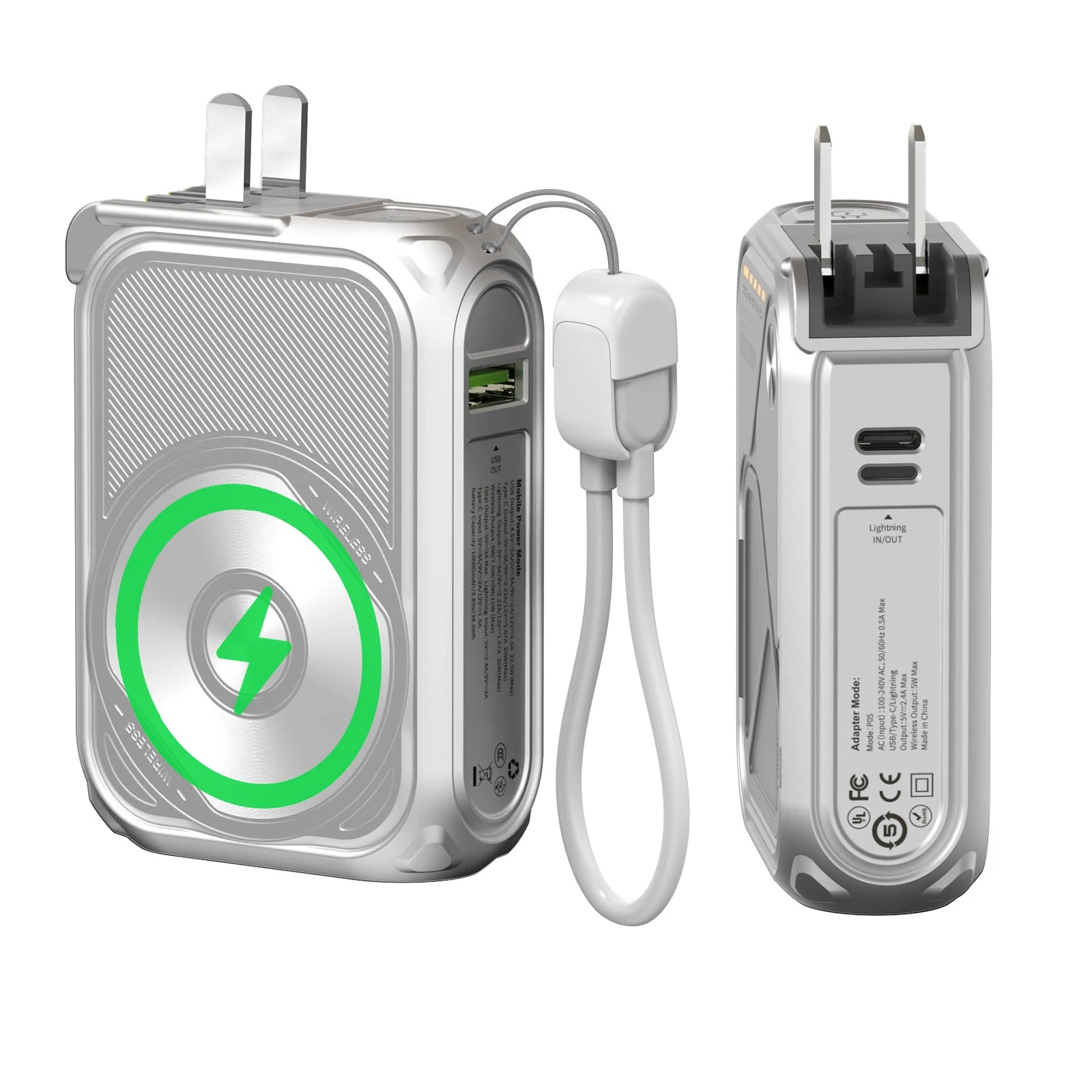 10000mAh Magnetic Wireless Power Bank Prunus™