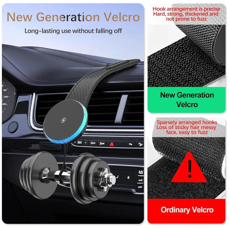 Magnetic Wireless Charger Car Adjustable Phone Holder™ - RS Store