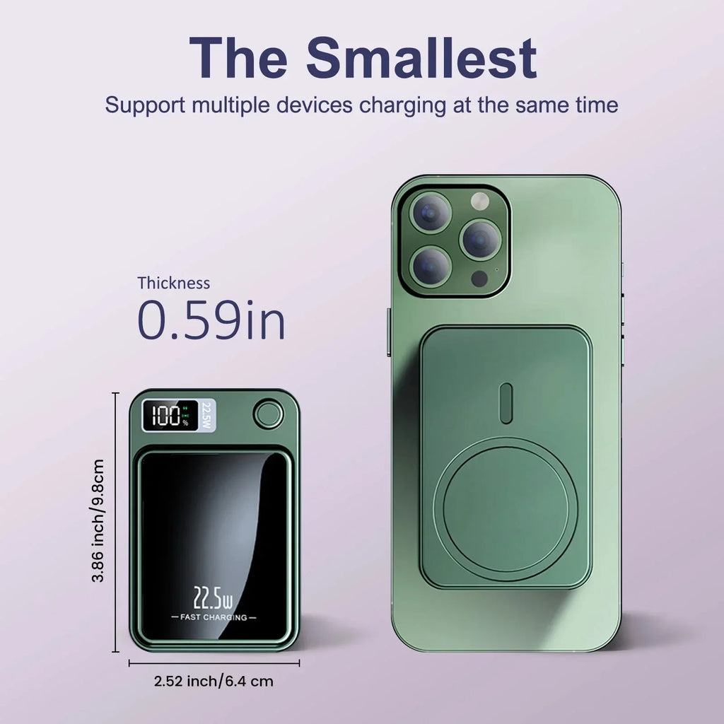 10000mAh Power Bank Magnetic Wireless Charger™ - RS Store