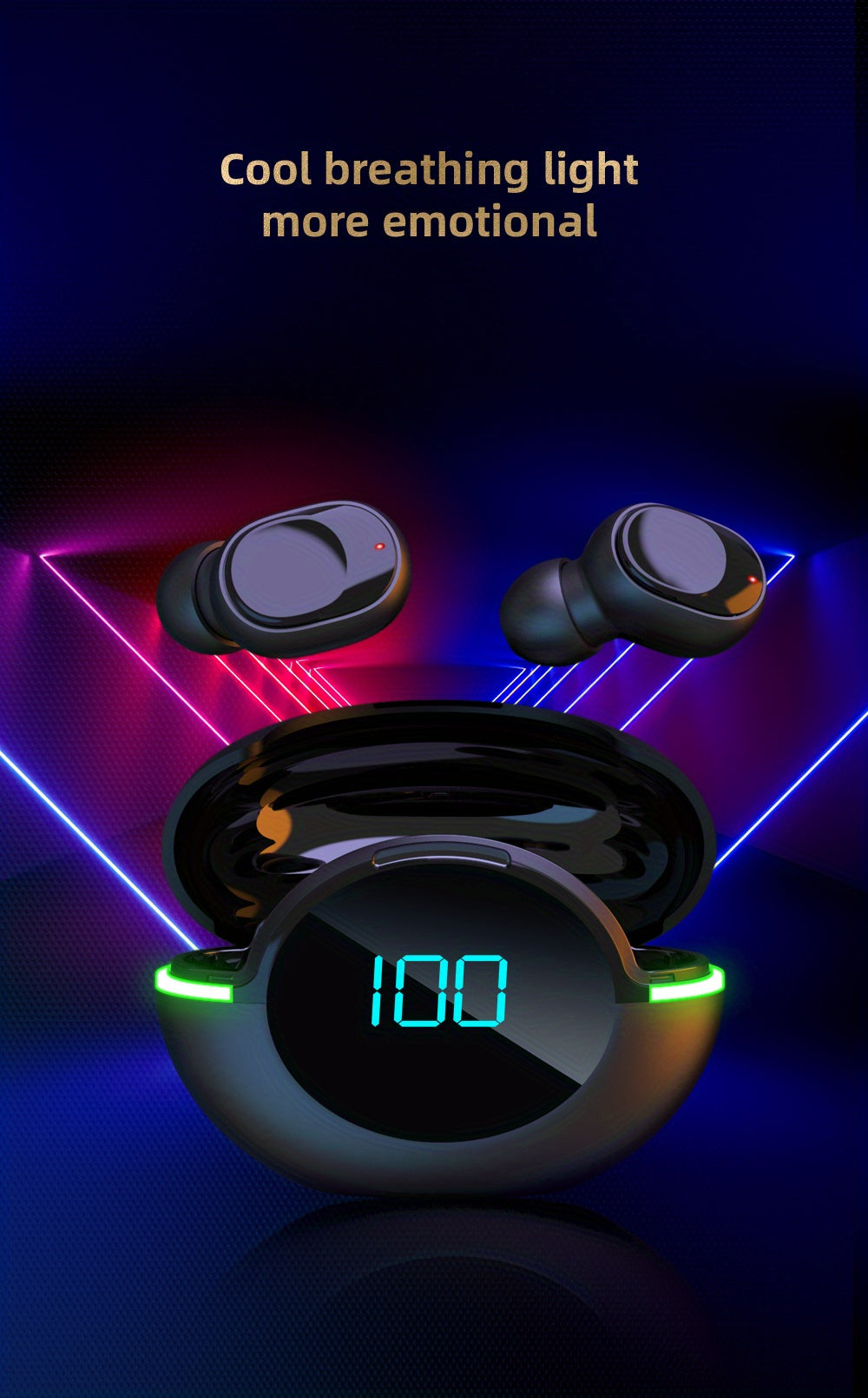 Wireless Touch Control Earbuds™