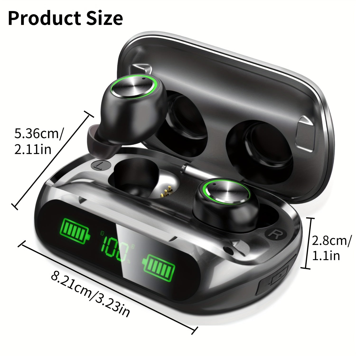 Wireless Earbuds 200 Hours Playtime™